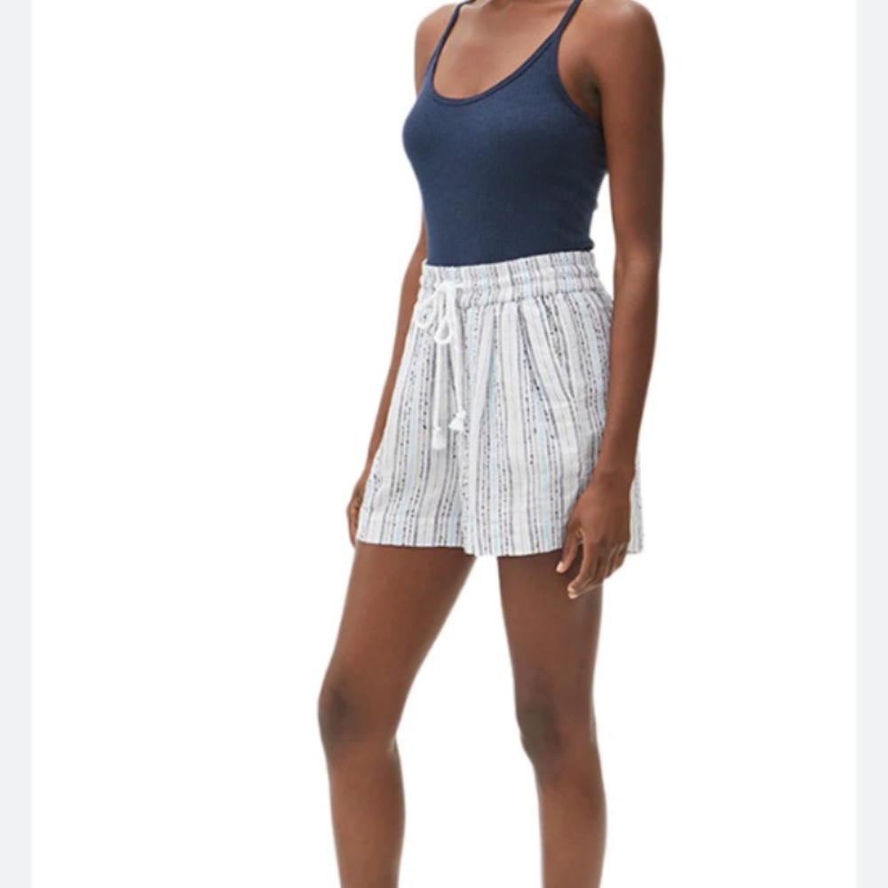 NWT Michael Stars sienna striped shorts XS